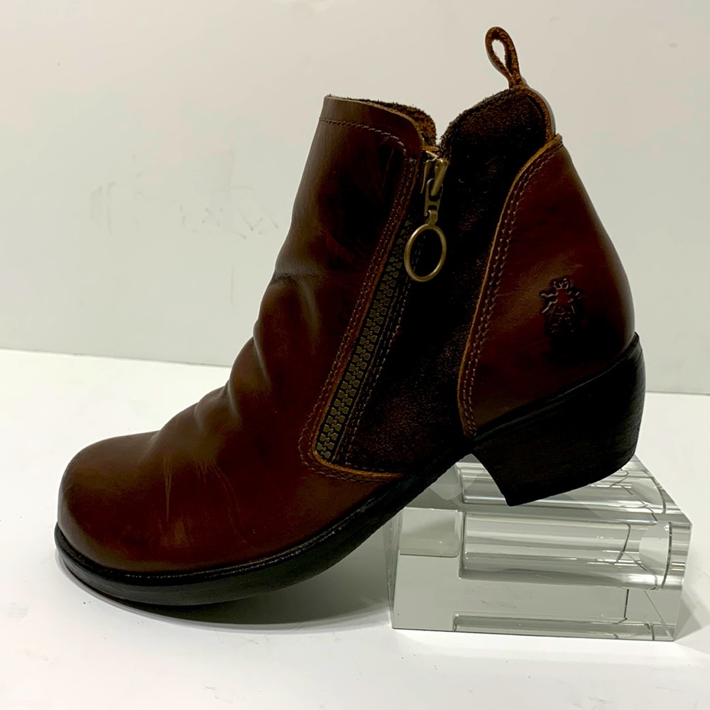 fly london ankle boot brown Myla Meli EU37
